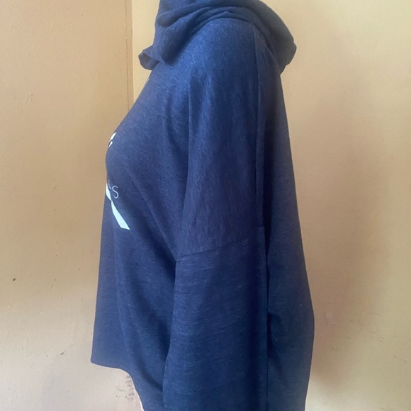 Calvin Klein Blue Long Sleeve Boxy Sweatshirt - Picture 4 of 11